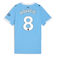 Manchester City Mateo Kovacic #8 Hemmatröja 2025-26 Dam Kortärmad