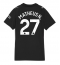 Manchester City Matheus Nunes #27 Bortatröja 2025-26 Dam Kortärmad Manchester City Matheus Nunes #27 Bortatröja 2025-26 Dam Kortärmad