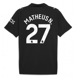 Manchester City Matheus Nunes #27 Bortatröja 2025-26 Kortärmad
