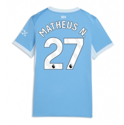 Manchester City Matheus Nunes #27 Hemmatröja 2026-27 Dam Kortärmad