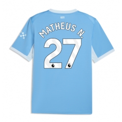 Manchester City Matheus Nunes #27 Hemmatröja 2026-27 Kortärmad