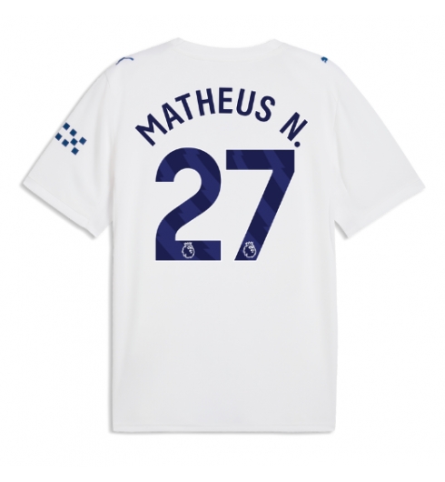 Manchester City Matheus Nunes #27 Tredje Tröja 2026-27 Kortärmad Manchester City Matheus Nunes #27 Tredje Tröja 2026-27 Kortärmad