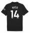 Manchester City Nico Gonzalez #14 Bortatröja 2025-26 Kortärmad