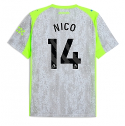 Manchester City Nico Gonzalez #14 Tredje Tröja 2025-26 Kortärmad