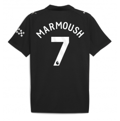 Manchester City Omar Marmoush #7 Bortatröja 2025-26 Kortärmad