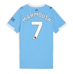 Manchester City Omar Marmoush #7 Hemmatröja 2025-26 Dam Kortärmad