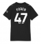 Manchester City Phil Foden #47 Bortatröja 2025-26 Dam Kortärmad Manchester City Phil Foden #47 Bortatröja 2025-26 Dam Kortärmad