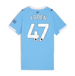 Manchester City Phil Foden #47 Hemmatröja 2025-26 Dam Kortärmad