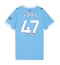 Manchester City Phil Foden #47 Hemmatröja 2025-26 Dam Kortärmad Manchester City Phil Foden #47 Hemmatröja 2025-26 Dam Kortärmad