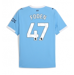 Manchester City Phil Foden #47 Hemmatröja 2025-26 Kortärmad