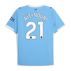 Manchester City Rayan Ait-Nouri #21 Hemmatröja 2025-26 Kortärmad