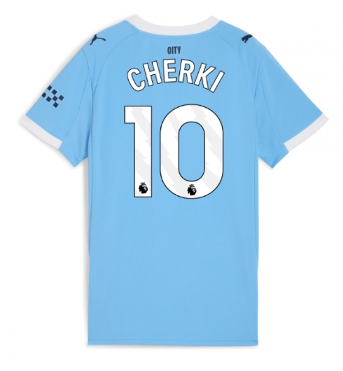 Manchester City Rayan Cherki #10 Hemmatröja 2025-26 Dam Kortärmad Manchester City Rayan Cherki #10 Hemmatröja 2025-26 Dam Kortärmad