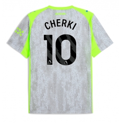 Manchester City Rayan Cherki #10 Tredje Tröja 2025-26 Kortärmad
