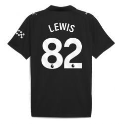 Manchester City Rico Lewis #82 Bortatröja 2025-26 Kortärmad