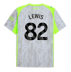 Manchester City Rico Lewis #82 Tredje Tröja 2025-26 Kortärmad