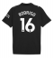 Manchester City Rodri Hernandez #16 Bortatröja 2025-26 Kortärmad
