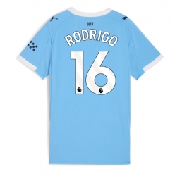 Manchester City Rodri Hernandez #16 Hemmatröja 2025-26 Dam Kortärmad