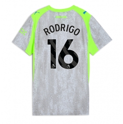 Manchester City Rodri Hernandez #16 Tredje Tröja 2025-26 Dam Kortärmad