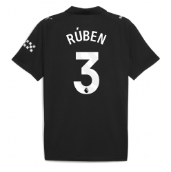 Manchester City Ruben Dias #3 Bortatröja 2025-26 Kortärmad