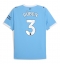 Manchester City Ruben Dias #3 Hemmatröja 2025-26 Kortärmad Manchester City Ruben Dias #3 Hemmatröja 2025-26 Kortärmad