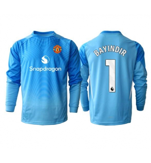 Manchester United Altay Bayindir #1 Målvakt Hemmatröja 2025-26 Långärmad Manchester United Altay Bayindir #1 Målvakt Hemmatröja 2025-26 Långärmad