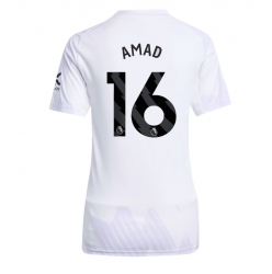 Manchester United Amad Diallo #16 Bortatröja 2025-26 Dam Kortärmad