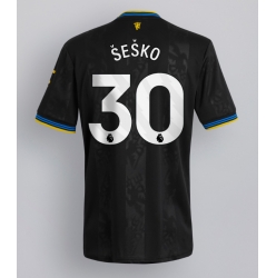 Manchester United Benjamin Sesko #30 Tredje Tröja 2025-26 Kortärmad