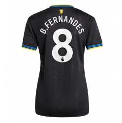 Manchester United Bruno Fernandes #8 Tredje Tröja 2025-26 Dam Kortärmad