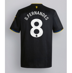 Manchester United Bruno Fernandes #8 Tredje Tröja 2025-26 Kortärmad
