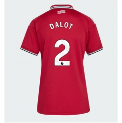 Manchester United Diogo Dalot #2 Hemmatröja 2026-27 Dam Kortärmad