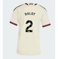 Manchester United Diogo Dalot #2 Tredje Tröja 2026-27 Dam Kortärmad