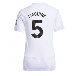 Manchester United Harry Maguire #5 Bortatröja 2025-26 Dam Kortärmad