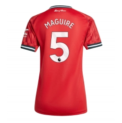Manchester United Harry Maguire #5 Hemmatröja 2025-26 Dam Kortärmad