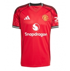 Manchester United Hemmatröja 2025-26 Kortärmad
