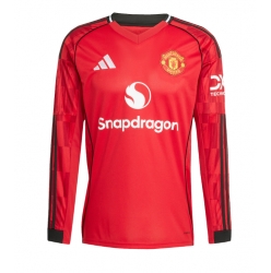Manchester United Hemmatröja 2025-26 Långärmad