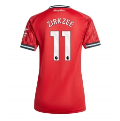 Manchester United Joshua Zirkzee #11 Hemmatröja 2025-26 Dam Kortärmad