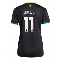 Manchester United Joshua Zirkzee #11 Tredje Tröja 2025-26 Dam Kortärmad