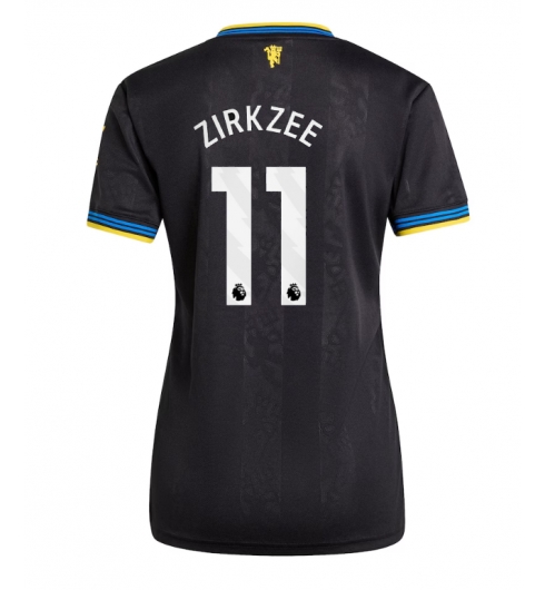 Manchester United Joshua Zirkzee #11 Tredje Tröja 2025-26 Dam Kortärmad Manchester United Joshua Zirkzee #11 Tredje Tröja 2025-26 Dam Kortärmad