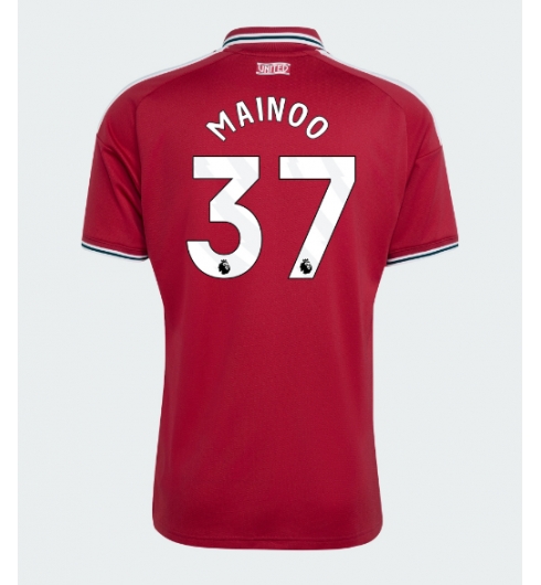 Manchester United Kobbie Mainoo #37 Hemmatröja 2026-27 Kortärmad Manchester United Kobbie Mainoo #37 Hemmatröja 2026-27 Kortärmad