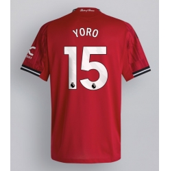 Manchester United Leny Yoro #15 Hemmatröja 2025-26 Kortärmad