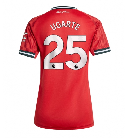 Manchester United Manuel Ugarte #25 Hemmatröja 2025-26 Dam Kortärmad Manchester United Manuel Ugarte #25 Hemmatröja 2025-26 Dam Kortärmad