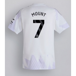 Manchester United Mason Mount #7 Bortatröja 2025-26 Kortärmad