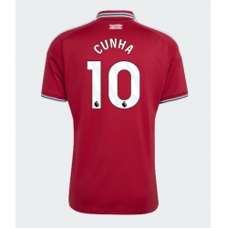 Manchester United Matheus Cunha #10 Hemmatröja 2026-27 Kortärmad