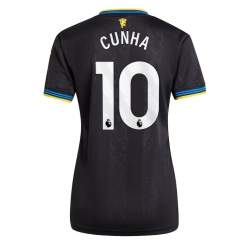 Manchester United Matheus Cunha #10 Tredje Tröja 2025-26 Dam Kortärmad