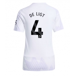 Manchester United Matthijs de Ligt #4 Bortatröja 2025-26 Dam Kortärmad
