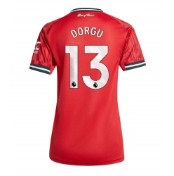 Manchester United Patrick Dorgu #13 Hemmatröja 2025-26 Dam Kortärmad