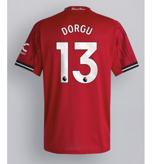 Manchester United Patrick Dorgu #13 Hemmatröja 2025-26 Kortärmad Manchester United Patrick Dorgu #13 Hemmatröja 2025-26 Kortärmad