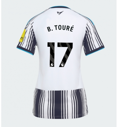 Newcastle United Bazoumana Toure #17 Hemmatröja 2026-27 Dam Kortärmad Newcastle United Bazoumana Toure #17 Hemmatröja 2026-27 Dam Kortärmad