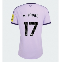 Newcastle United Bazoumana Toure #17 Tredje Tröja 2026-27 Kortärmad