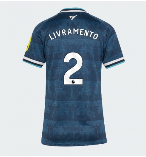Newcastle United Tino Livramento #2 Bortatröja 2026-27 Dam Kortärmad Newcastle United Tino Livramento #2 Bortatröja 2026-27 Dam Kortärmad